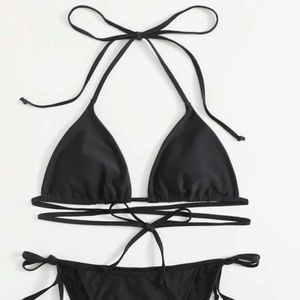 Black bikini, size XS - SHEIN